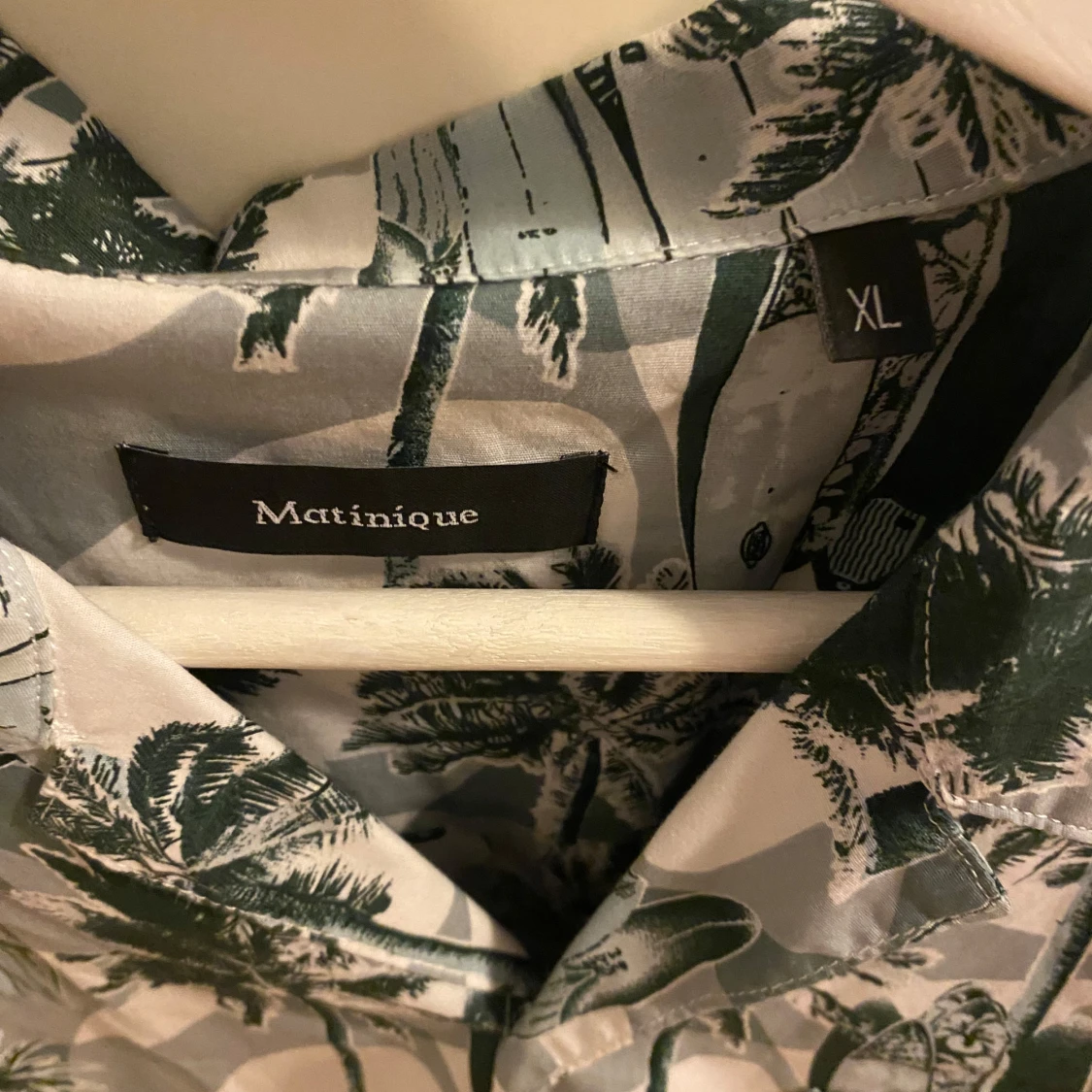 Palmemönstrad skjorta från Matinique  - 2