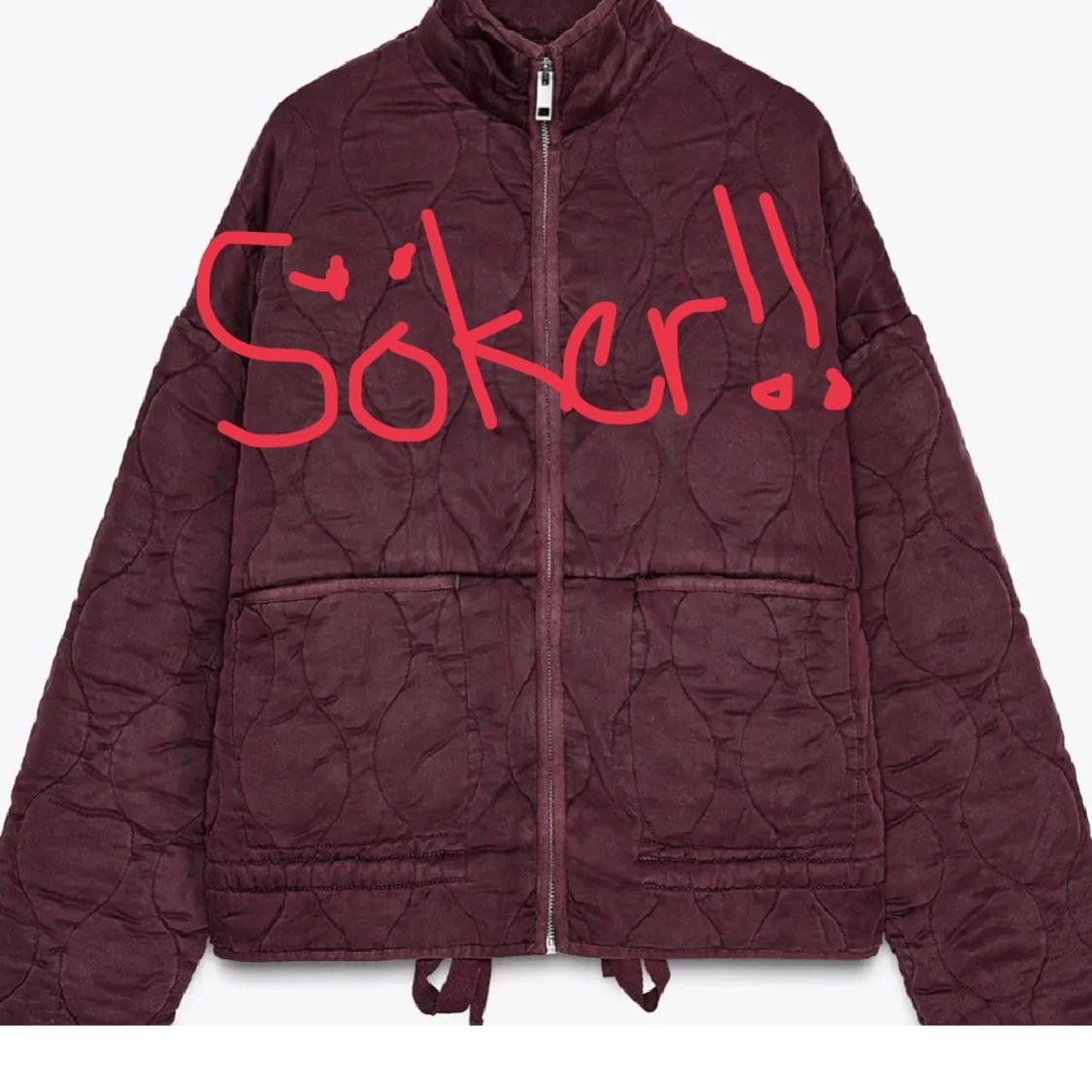 Söker zara jacka