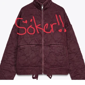 Söker zara jacka - Söker denna vinröda zara jackan i storlek XS/S kontakta ifall ni säljer 💗