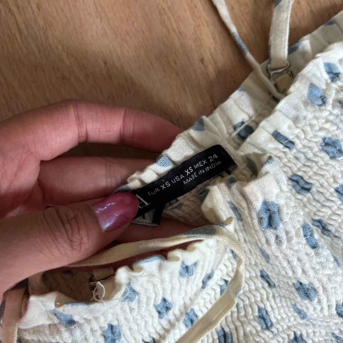 Prickig volangtop från Zara - 4