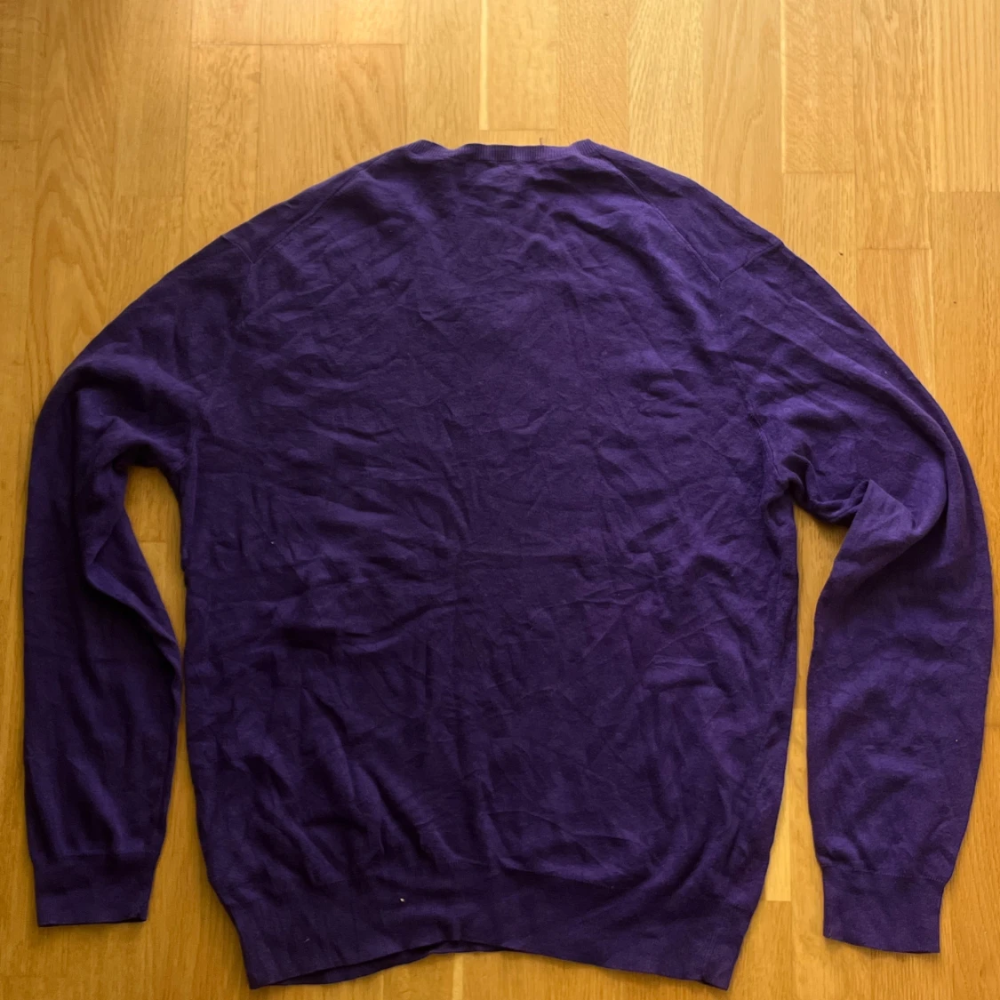 Lila v-ringad tröja från Polo Ralph Lauren - 1