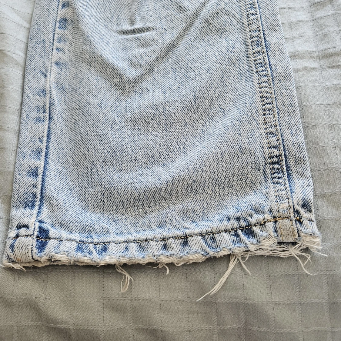 Ljusblå raka jeans Denim Rebel 36 - 4