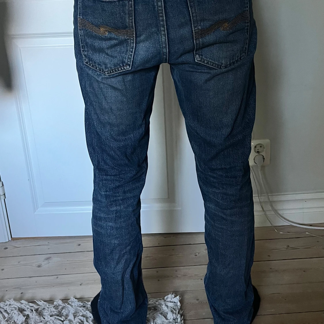 Nudie Jeans blå jeansbyxor 28/30 - 1