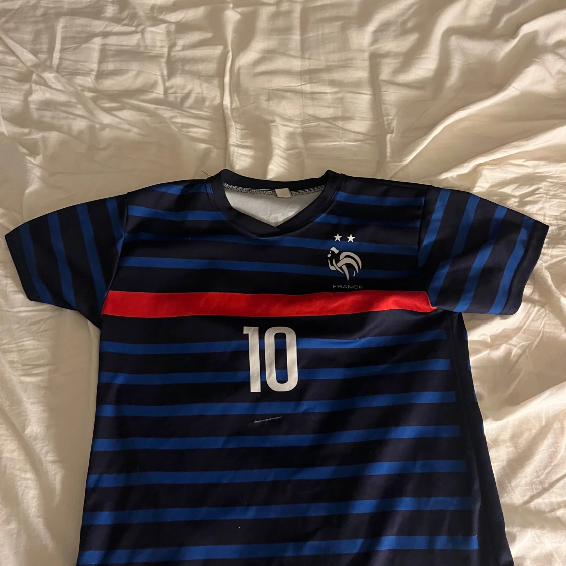 Frankrike Mbappé #10 fotbollströja