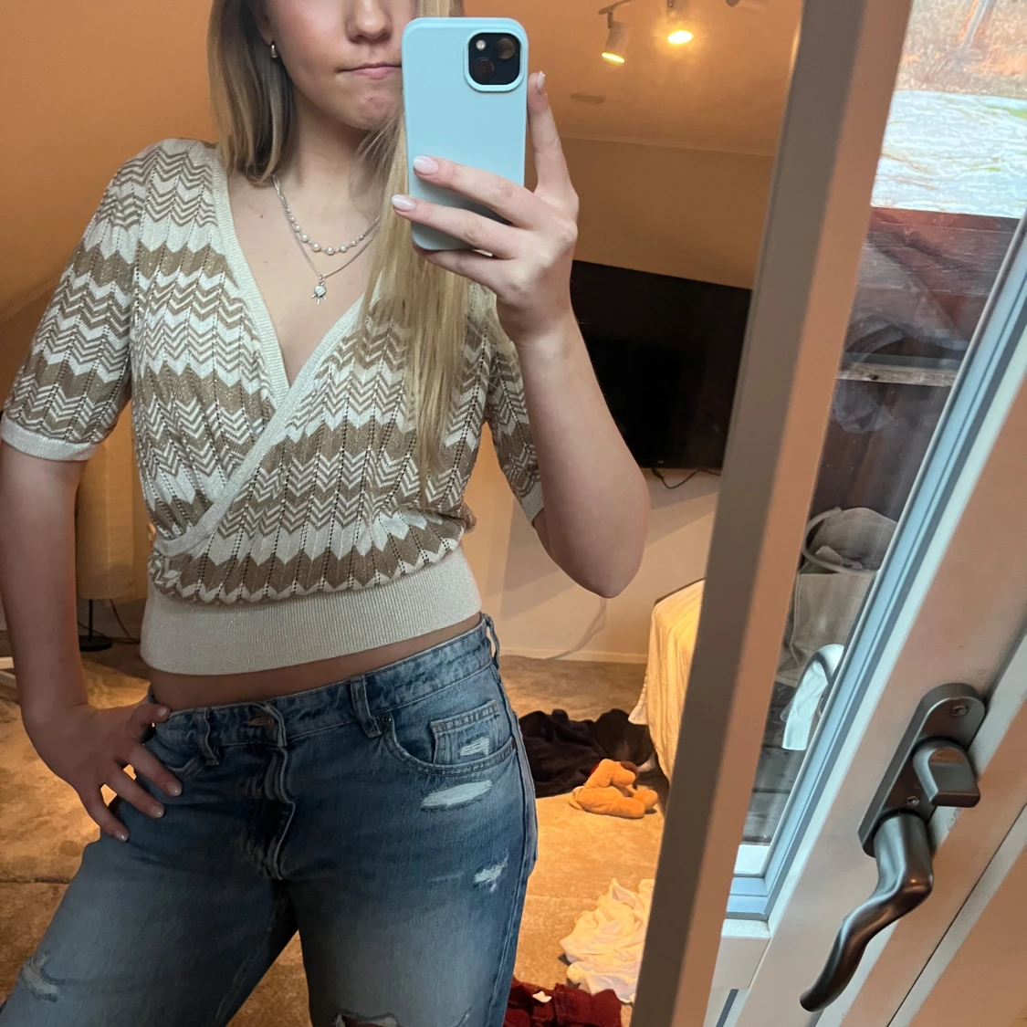 Omlottopp missoniliknande  - 1