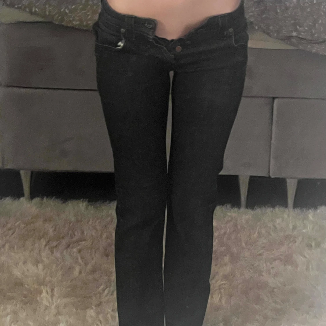Lågmidjade Bootcut Jeans