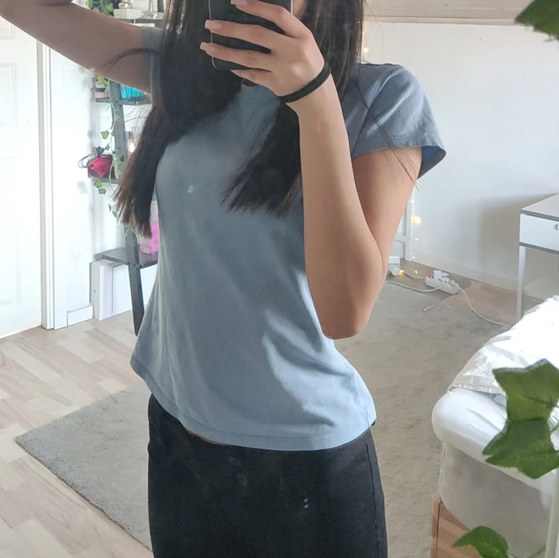 Superfin blå t-shirt - 1