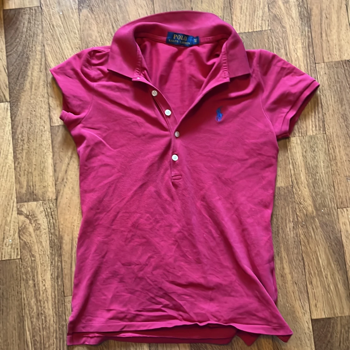 Rosa pikétröja från Ralph Lauren