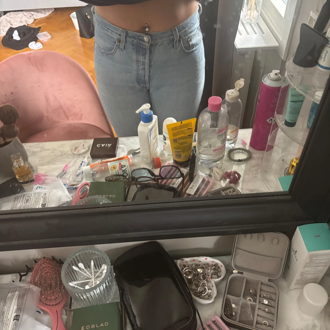 Levi's 501 ljusblå jeans straight fit - 1