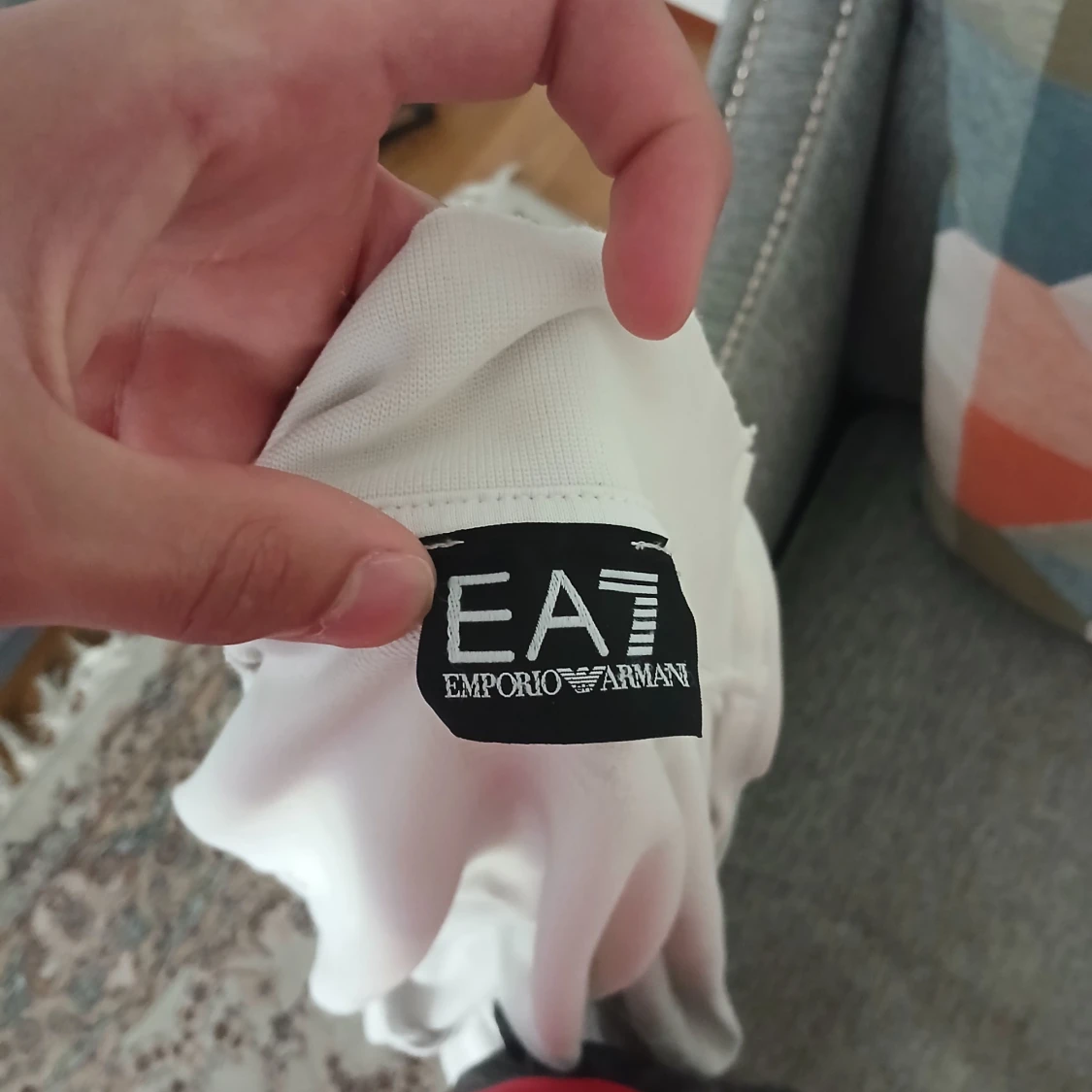 Vit zipjacka från EA7 Emporio Armani - 2