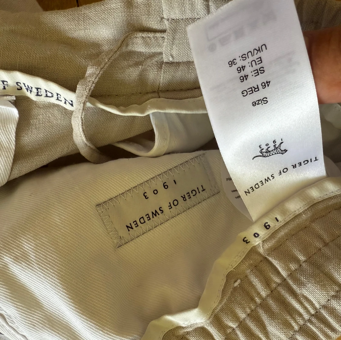 Linnebyxor Tiger of Sweden - 3