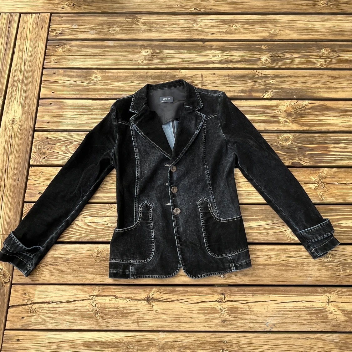 Svart kavaj i sammet från PTA - 1