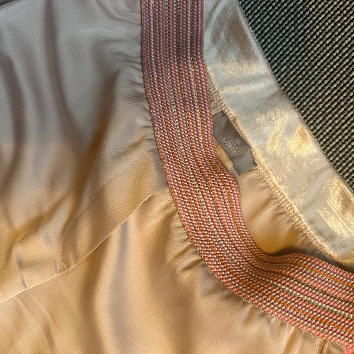 Rosa wide sidenbyxor från Gustav  - 1