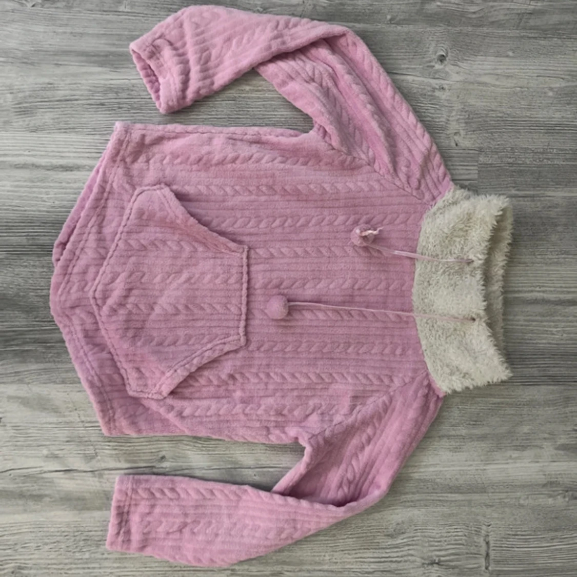 Ljusrosa myströja från Damella Small/medium