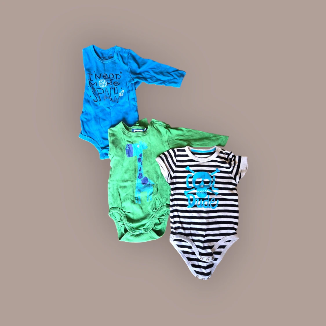 Babypaket stl 62–68 - 12 plagg, 95kr