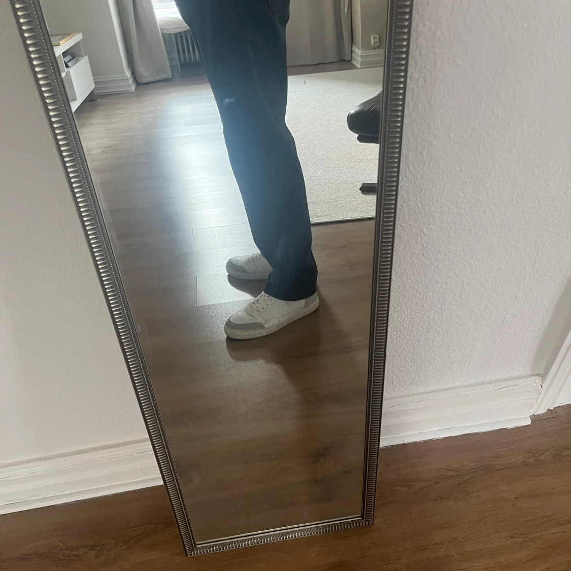 Svarta Weekday straight jeans - 3