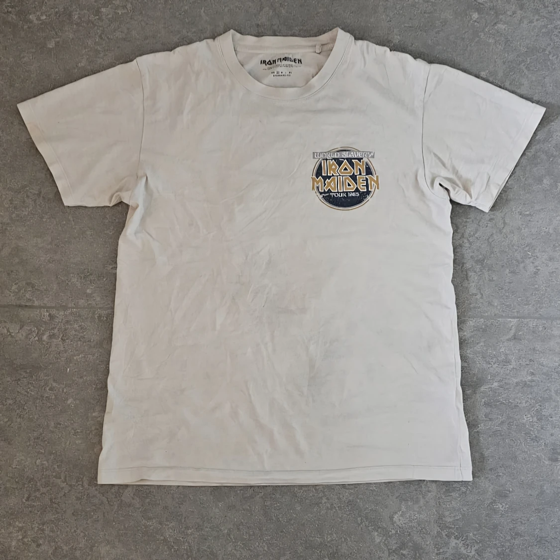 Iron Maiden World Slavery Tour t-shirt