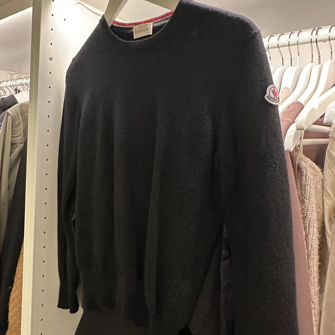 Svart ulltröja från Moncler - 2