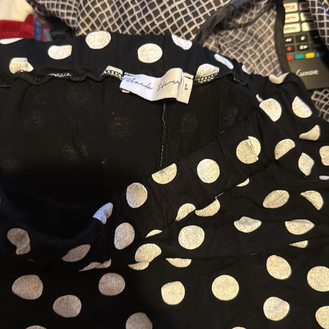 Svart prickig kjol från Black Story - 4