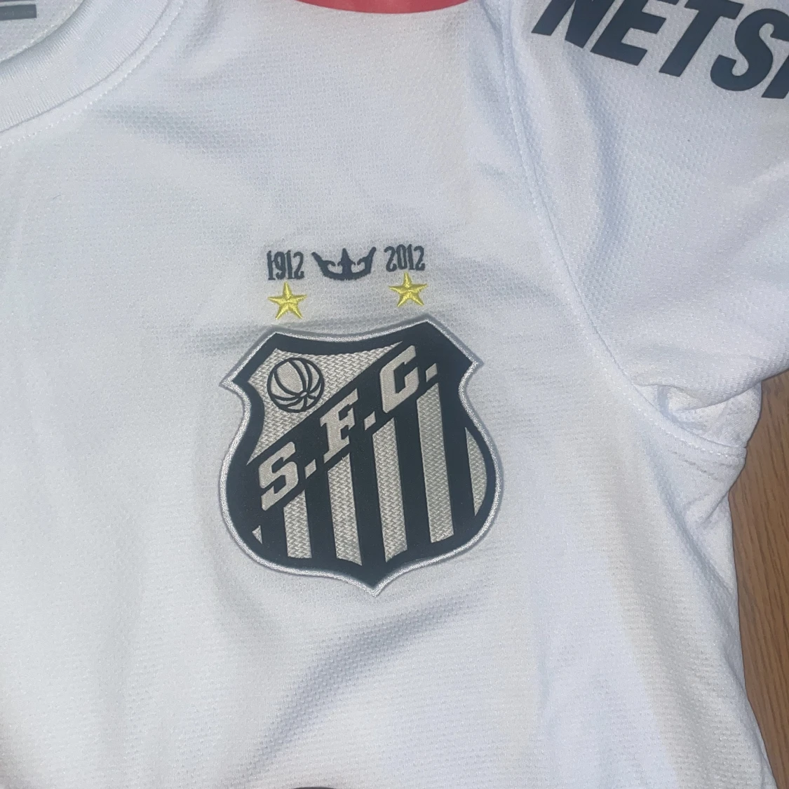 Vit Santos FC fotbollströja Nike - 1