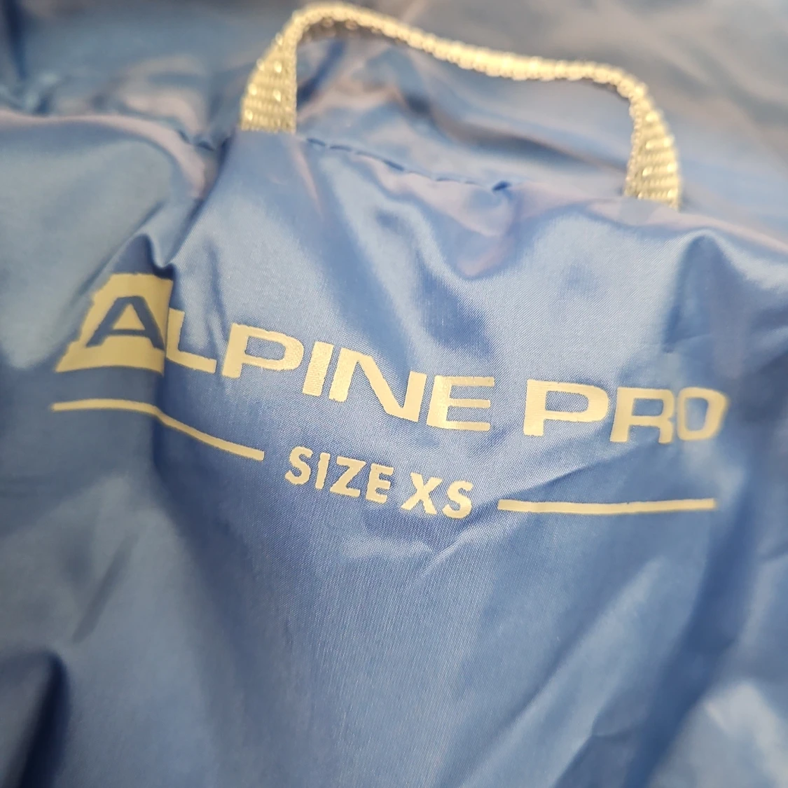 Blå mellan lång pufferjacka från Alpine Pro - 2