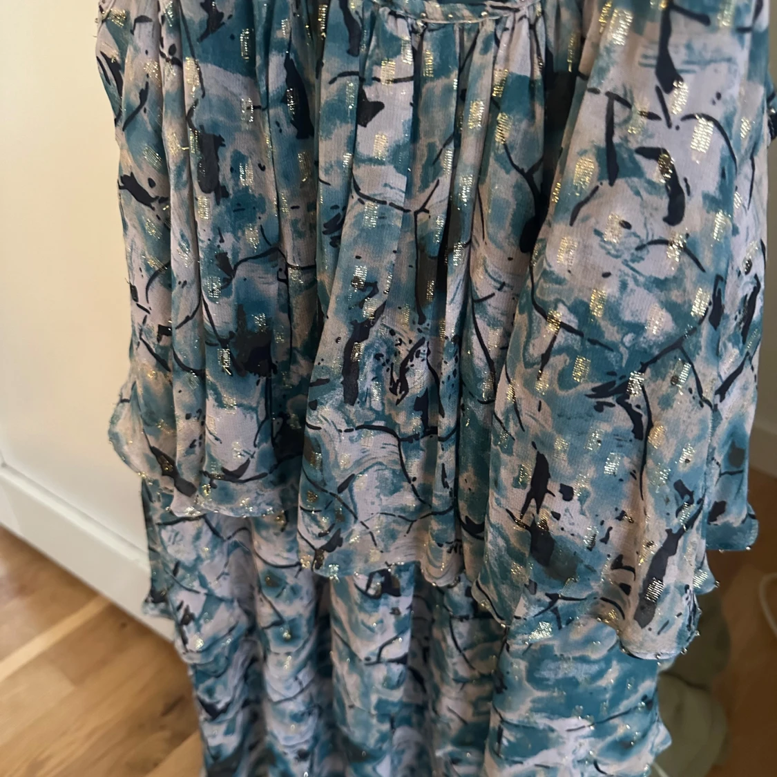 Blommig volangklänning från Zara - 3