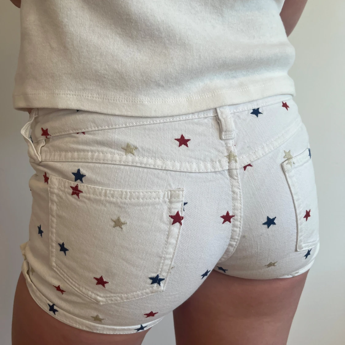Low waist vintage jeansshorts  - 3