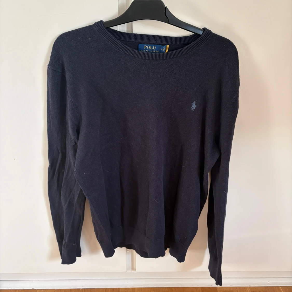 Mörkblå stickad tröja från Polo Ralph Lauren