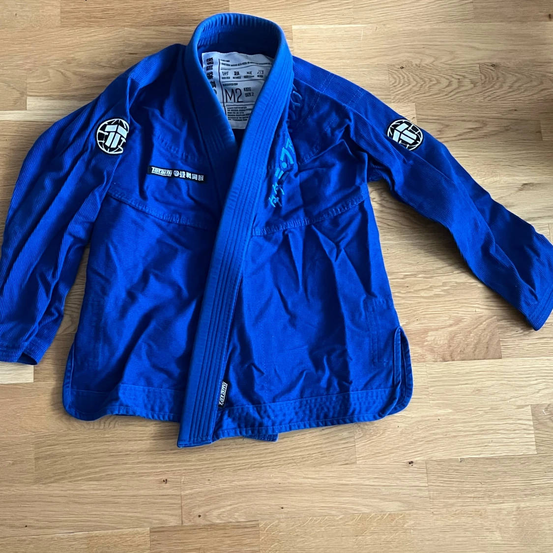 Blå Jiu Jitsu byxor från Tatami