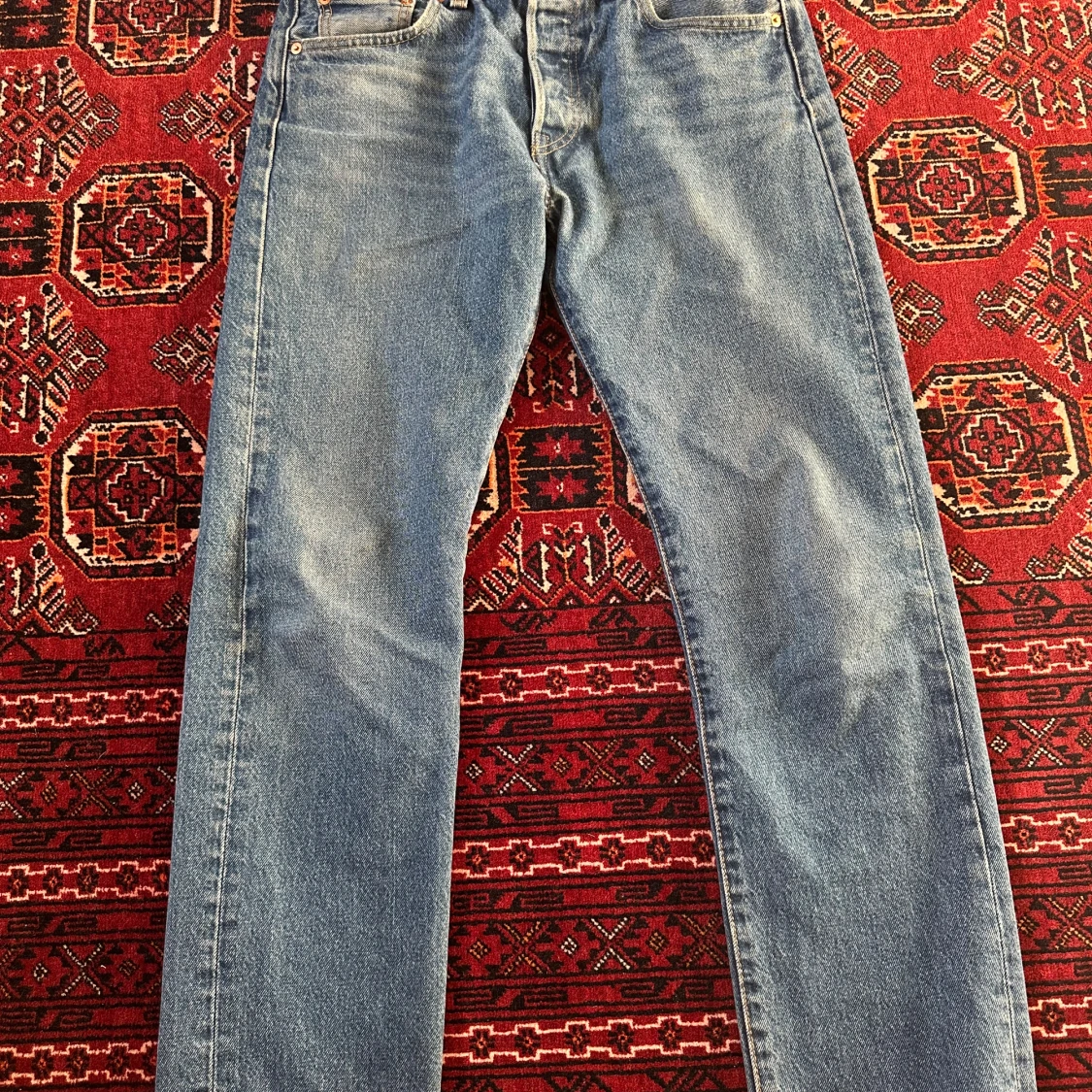 Levi's 501 jeans blå denim