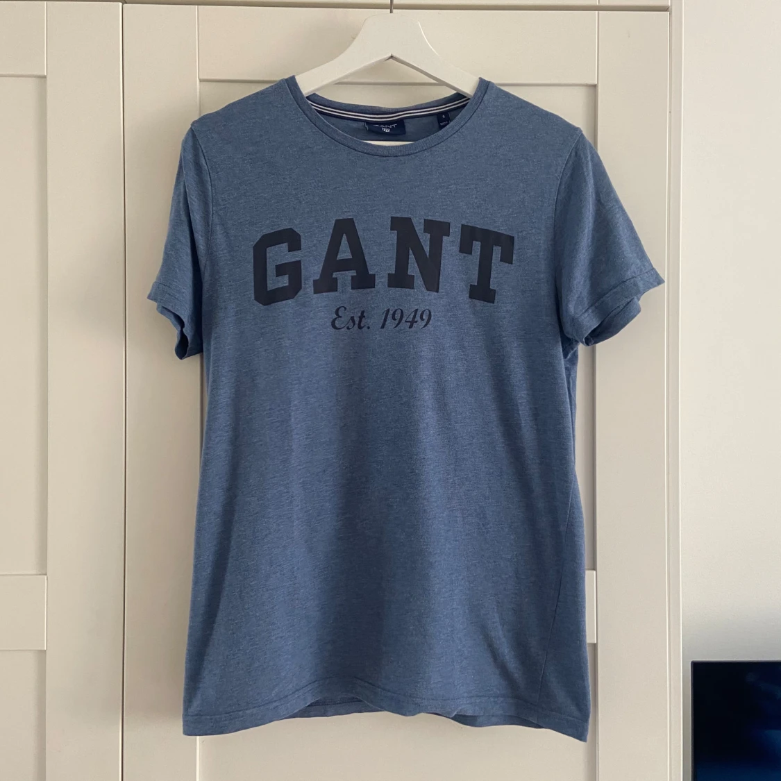 Blå t-shirt från GANT