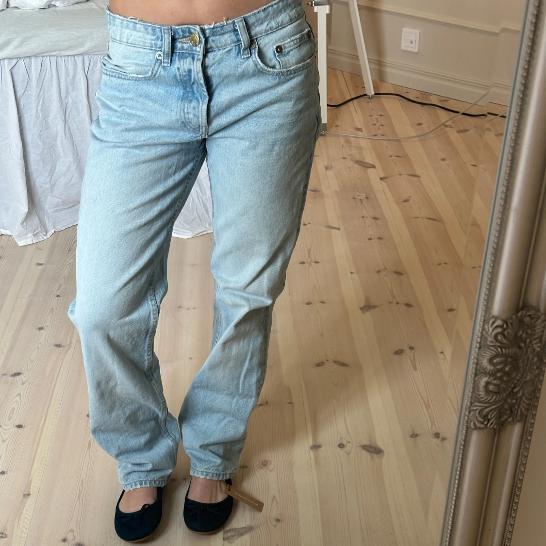 Zara jeans mid straight - 1