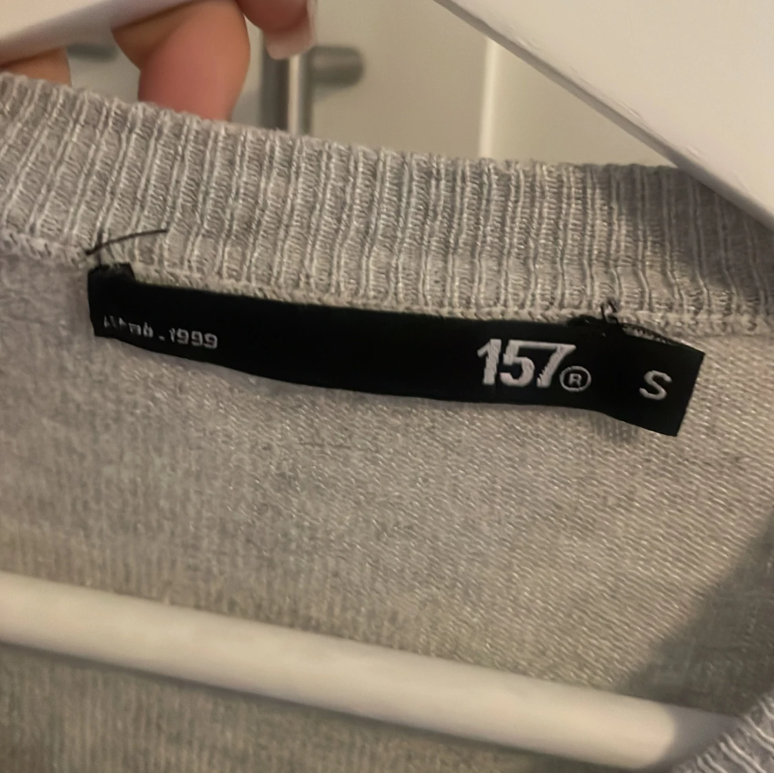 Ljusgrå kofta från 157 - 3