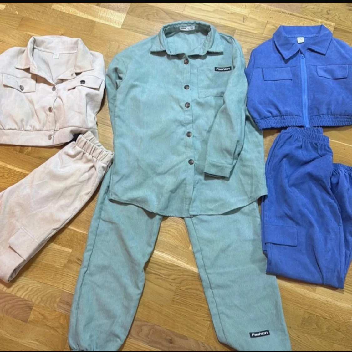 Ljusblå overshirt i manchester