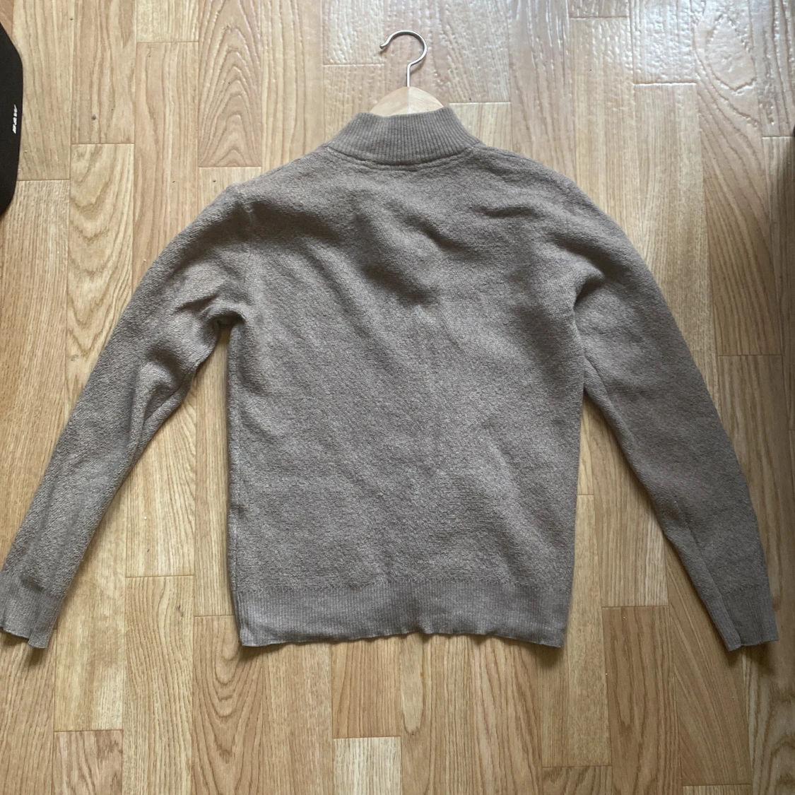 Beige quarter zip från stenströms stl 150-160 - 1