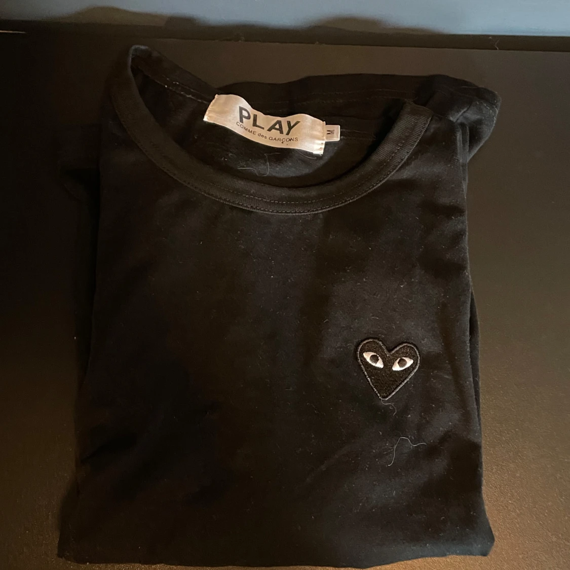 Svart CDG T-shirt