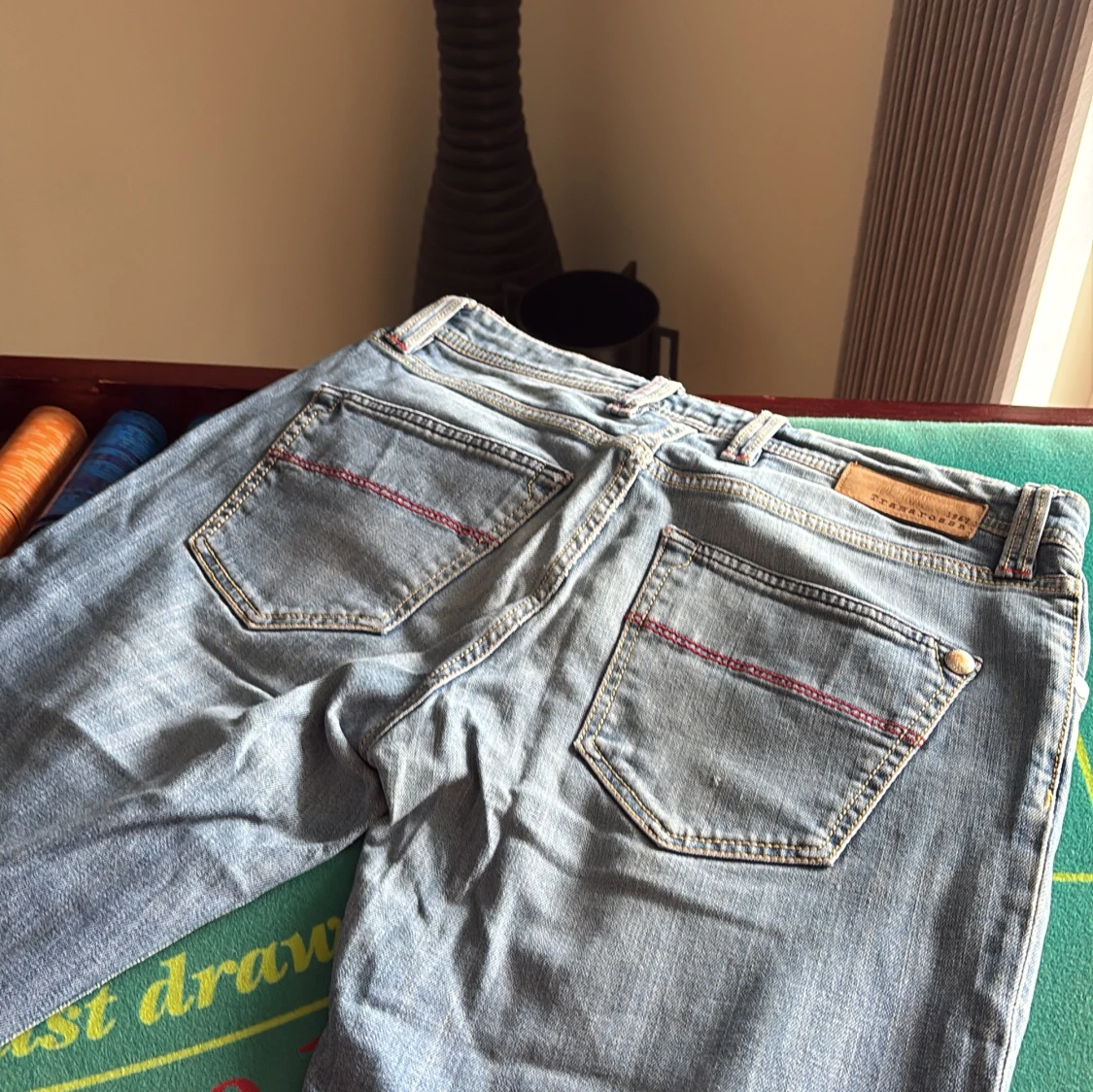 Ljusblå jeansbyxor från tramarossa - 2