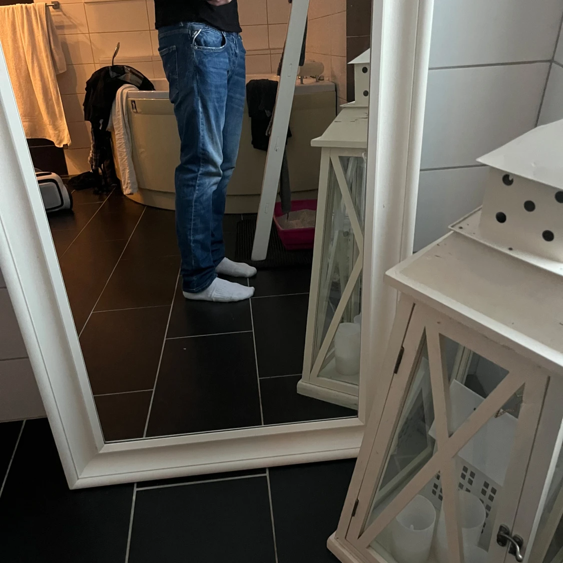 Blå jeansbyxor från Replay - 2