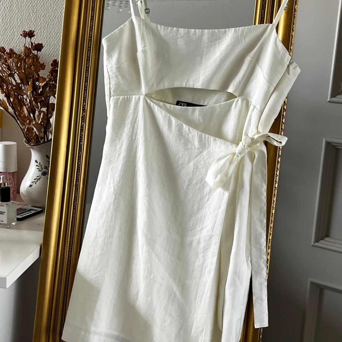 Vit omlottklänning från Zara - 1