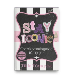Stay iconic bok - Populära boken ”Stay iconic överlevnadsguide för tjejer” av Tilda Törnqvist, ny och aldrig läst