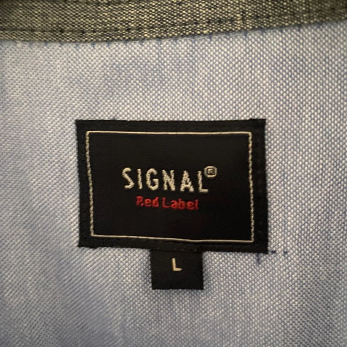 Ljusblå kortärmad skjorta från Signal - 2