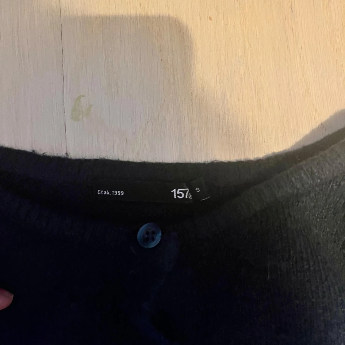 Svart croppad kofta från Etage 1999 - 2