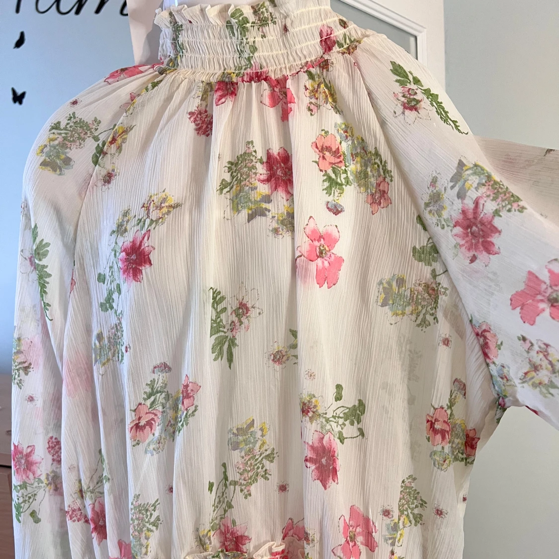 Sommar blommig blus  - 1