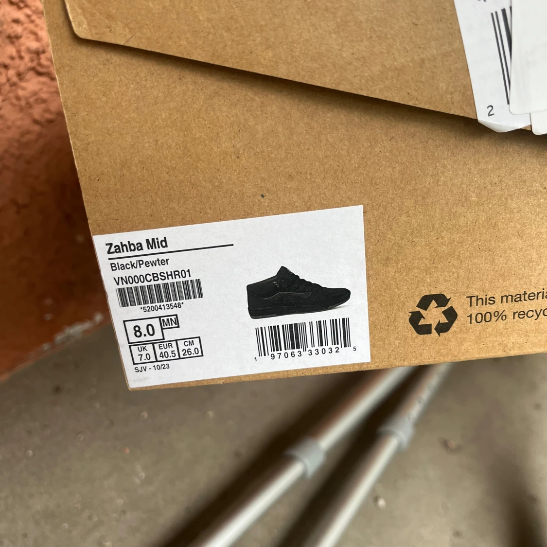 Svarta Vans Zahba Mid sneakers