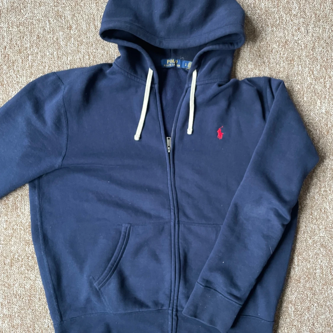 Mörkblå hoodie från Polo Ralph Lauren