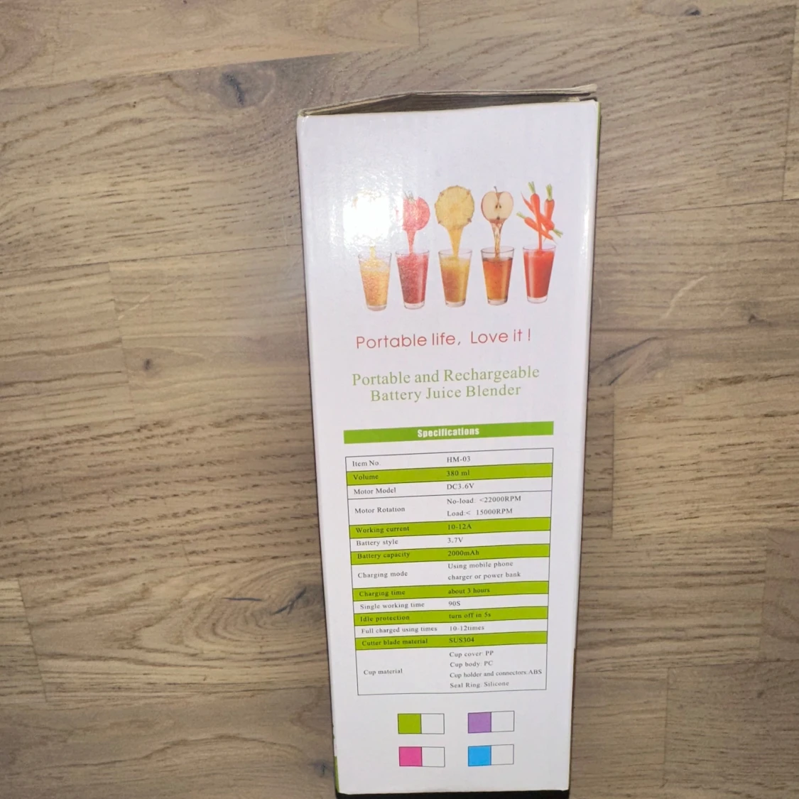 Bärbar och uppladdningsbar juiceblender - 2