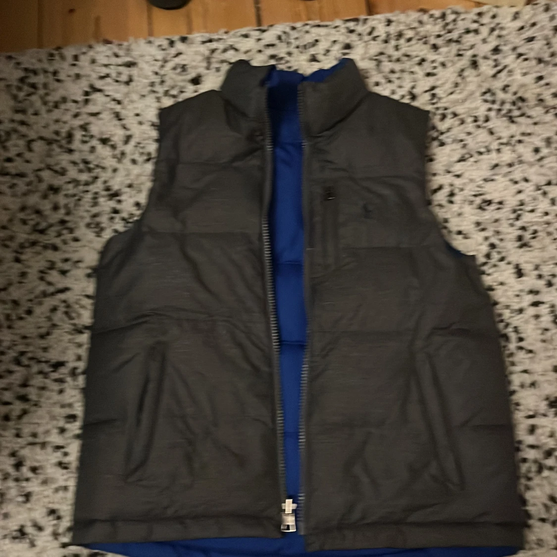 Grå dunväst från Polo Ralph Lauren