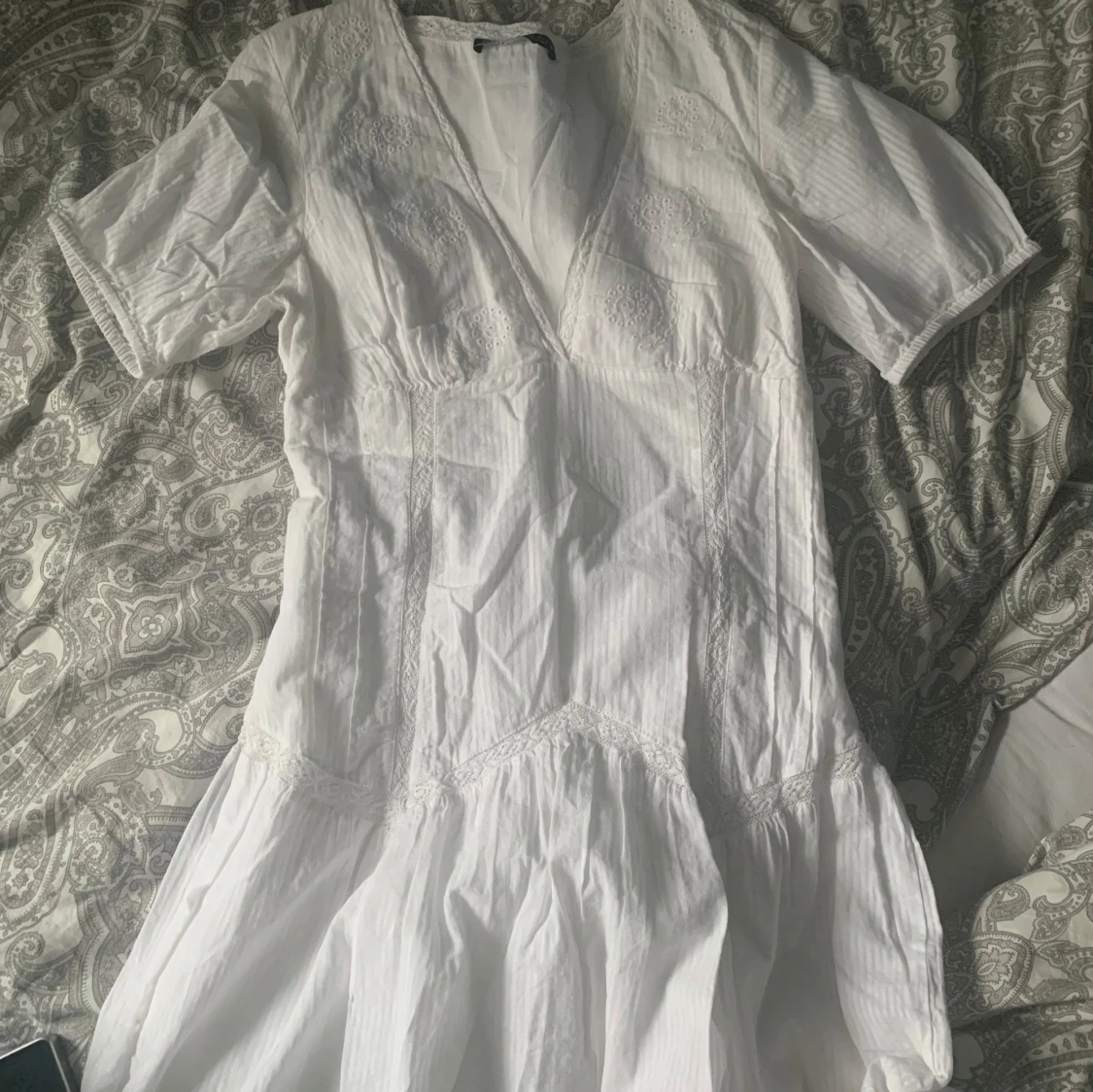 Vit klänning  - 1