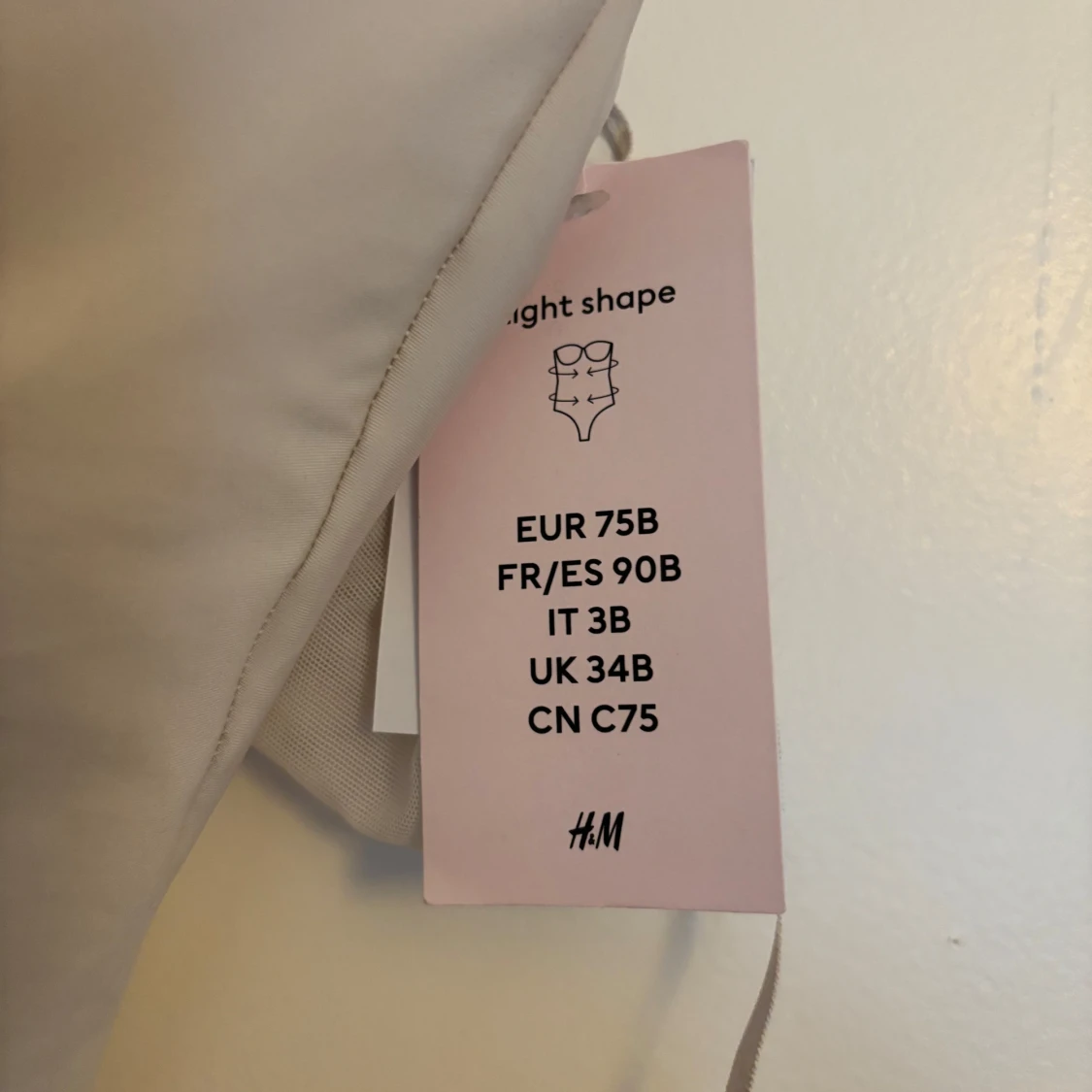 Vit body från H&M - 1