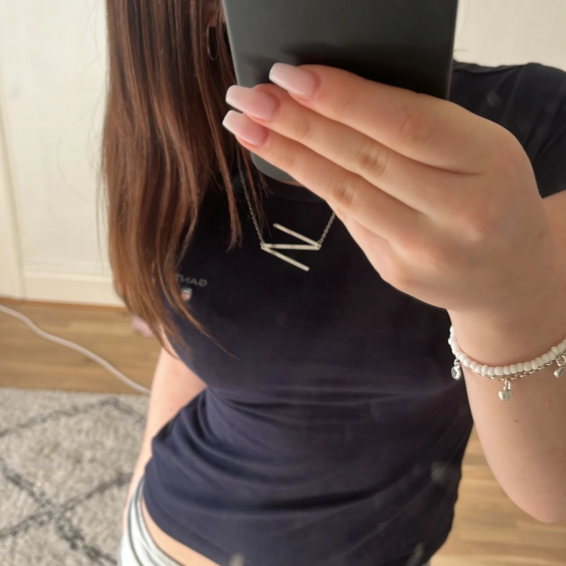 Mörkblå t-shirt från Gant